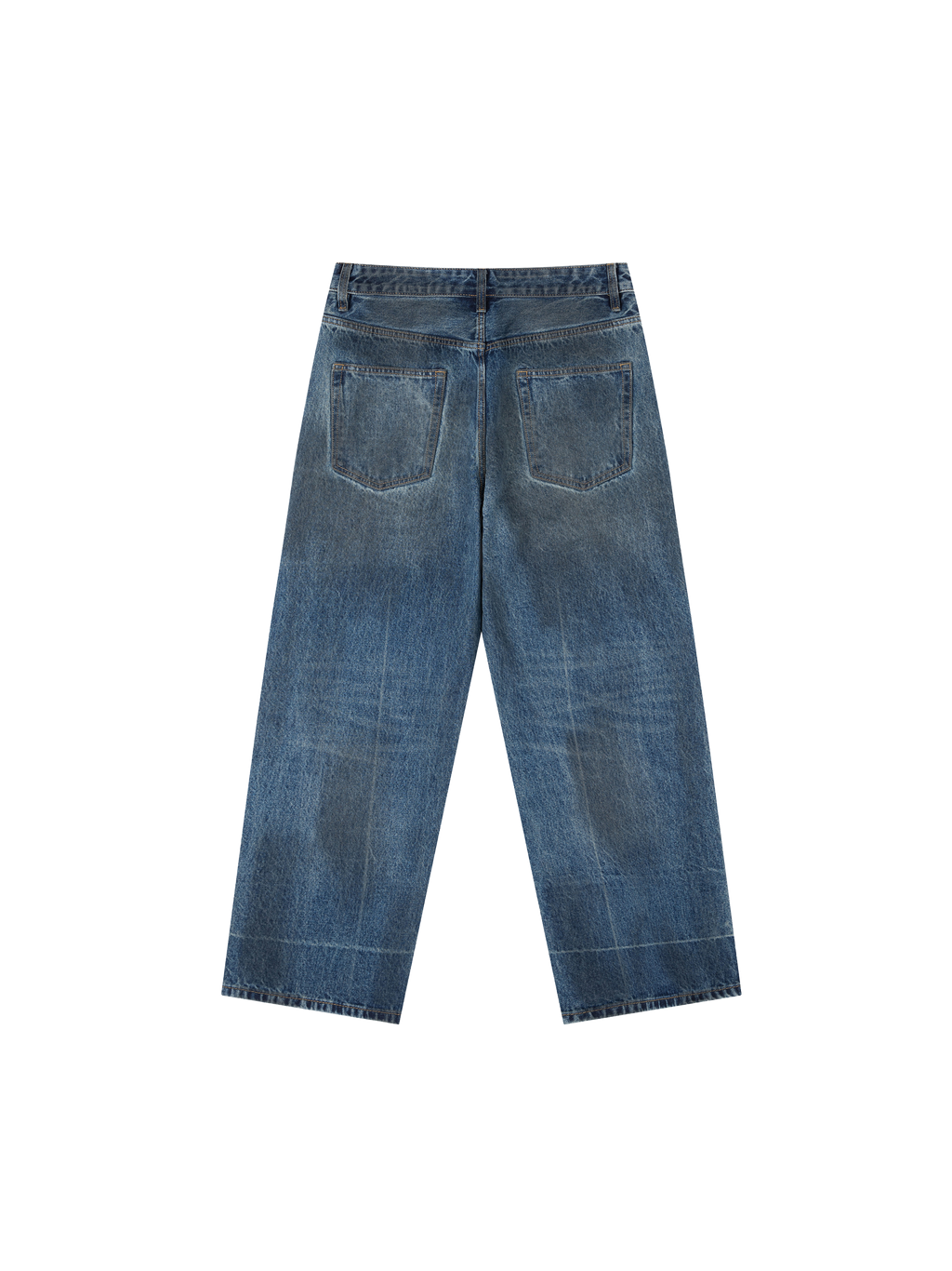 Vintage Washed Denim Jeans